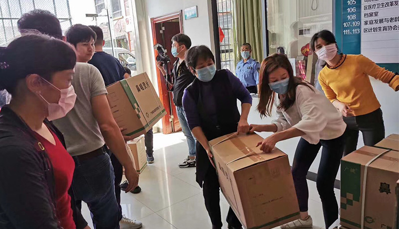 >為一線人員筑起一道生命防線！